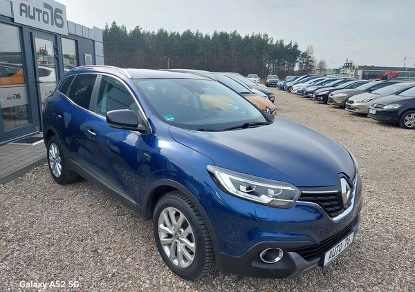 Renault Kadjar cena 58900 przebieg: 109000, rok produkcji 2017 z Lębork małe 781